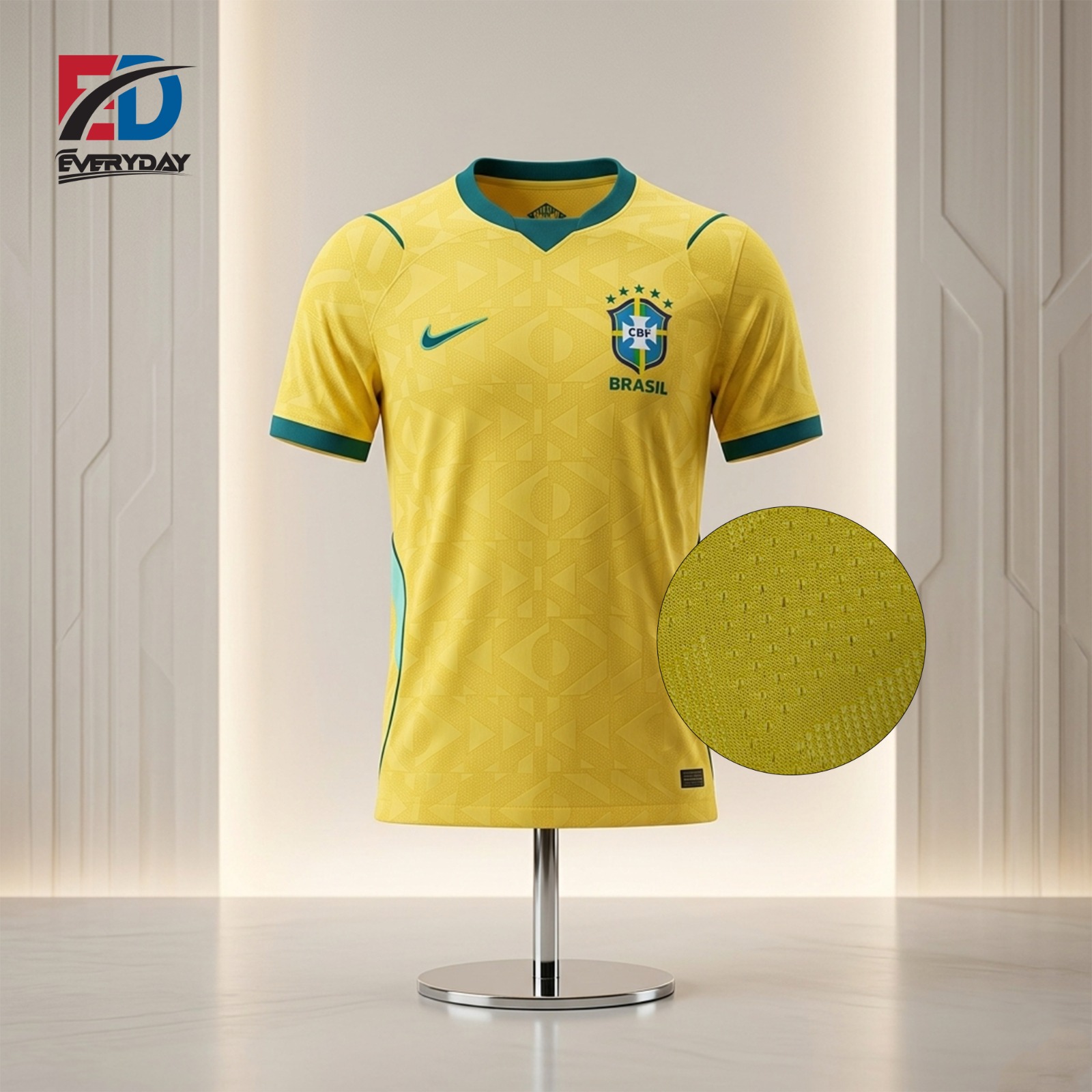 Premium Brazil Jersey 2026- Player Edition